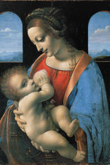 Leonardo da Vinci - The Madonna Litta