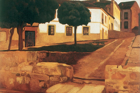 Diego Rivera - Street in Avila