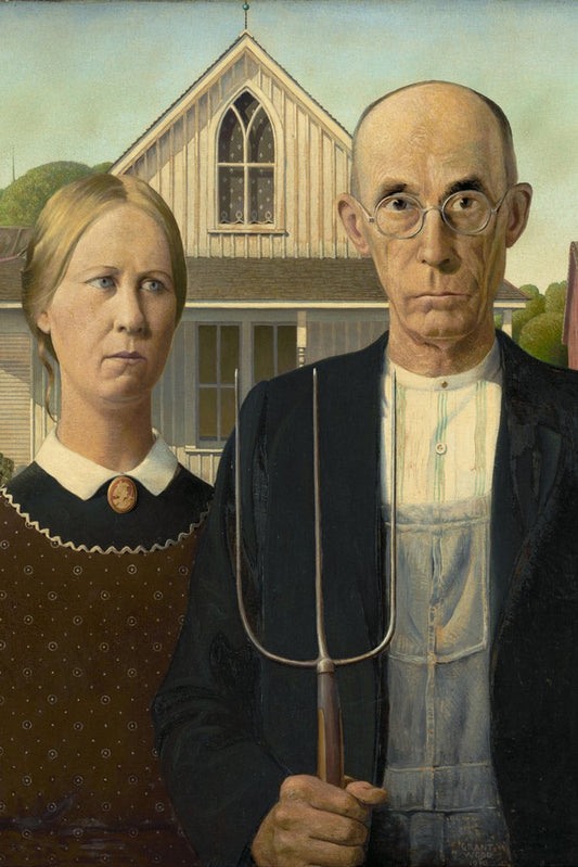 Grant Wood - American Gothic