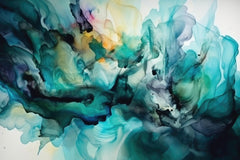 Stock Photos - Abstract Watercolor background created with generative AI technology