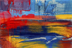 Steve Johnson - Vibrant Abstract Painting With Bold Colors