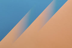 Edward Jenner - Abstract design featuring blue and orange diagonal stripes with a minimalist pattern.