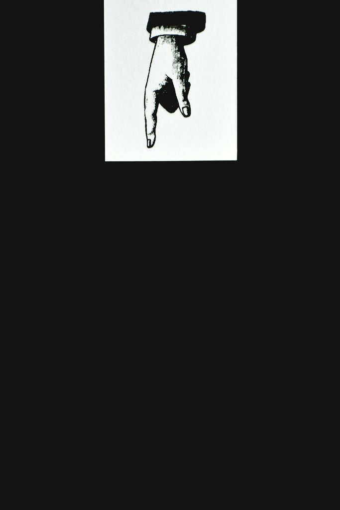 Eva Bronzini - A striking black and white hand illustration with ample copy space.