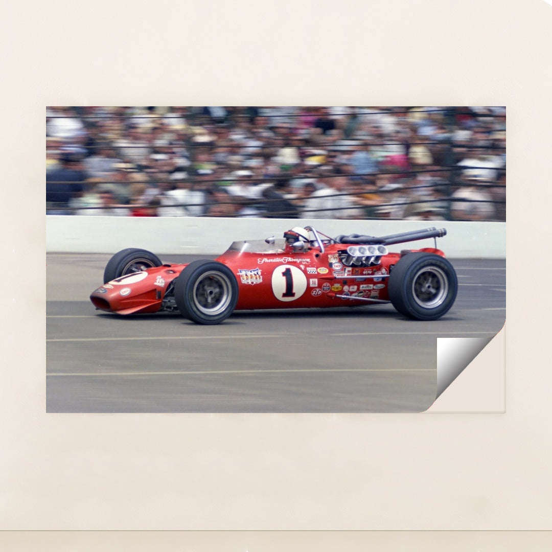 A.J. Foyt IndyCar — Legendary No. 1 Racing Machine by IndyCar Historical Archive - Peeliez