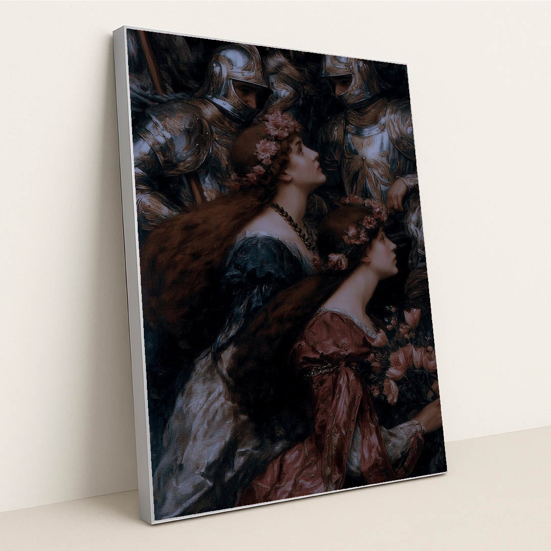 A Maiden's Vigil by Seven Akins - Silver Frame Stretchiez