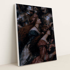A Maiden's Vigil by Seven Akins - White Frame Stretchiez