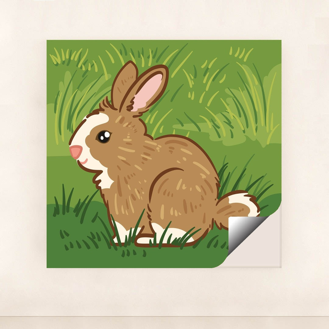 Charming Rabbit in the Grass by Adri Ansyah - Peeliez