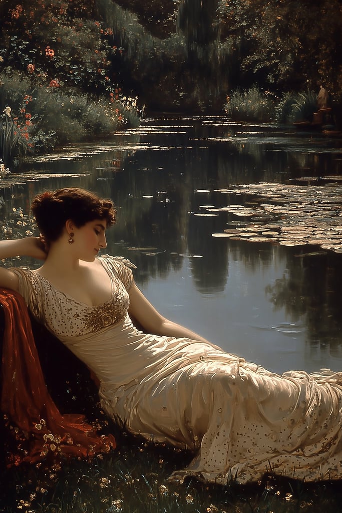 A Reverie by the Water by Seven Akins