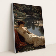A Reverie by the Water by Seven Akins - Silver Frame Stretchiez