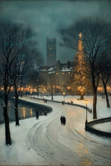 A Walk on Christmas Eve by James Green
