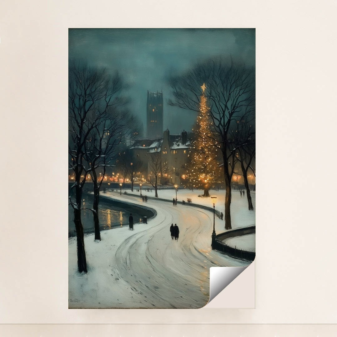 A Walk on Christmas Eve by James Green - Peeliez