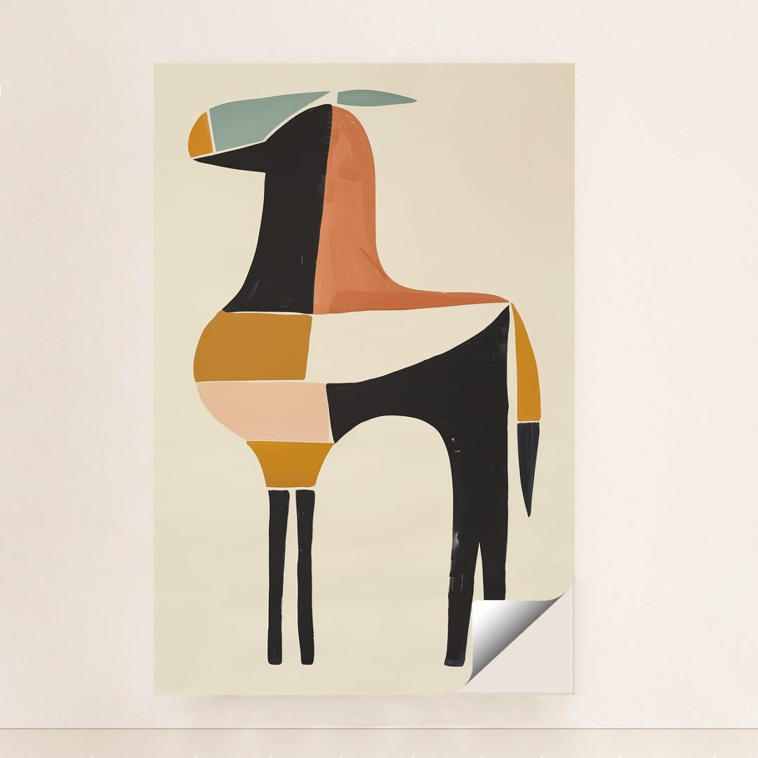 Horse Made of Quiet Seasons by Wall Gusto™ - Peeliez