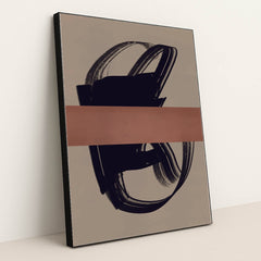 Bohemian Chaos: Shapes for Contemporary Interiors by Anonymous - Black Frame Stretchiez