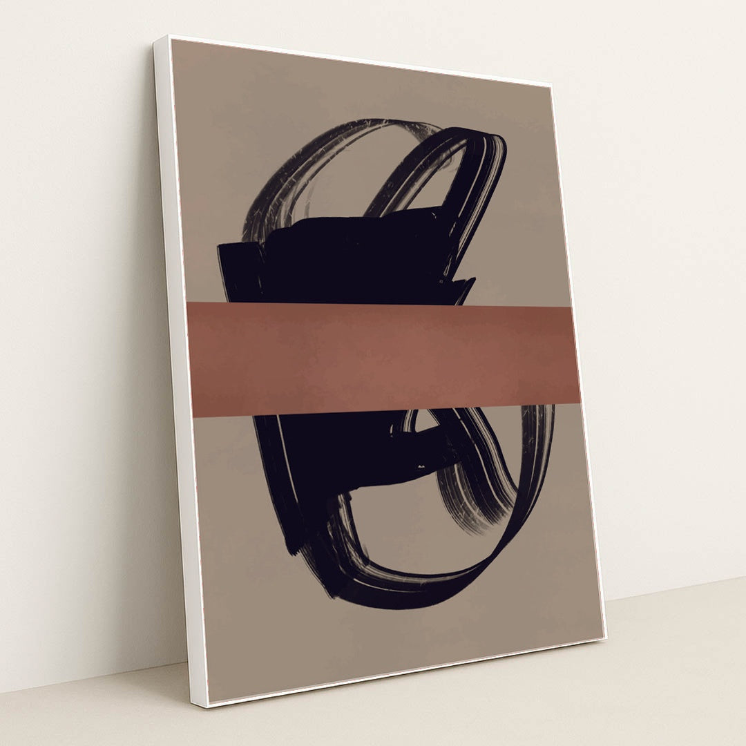 Bohemian Chaos: Shapes for Contemporary Interiors by Anonymous - White Frame Stretchiez