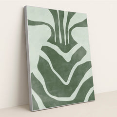 Stripes with Retro 50s and 60s Style by Anonymous - Silver Frame Stretchiez