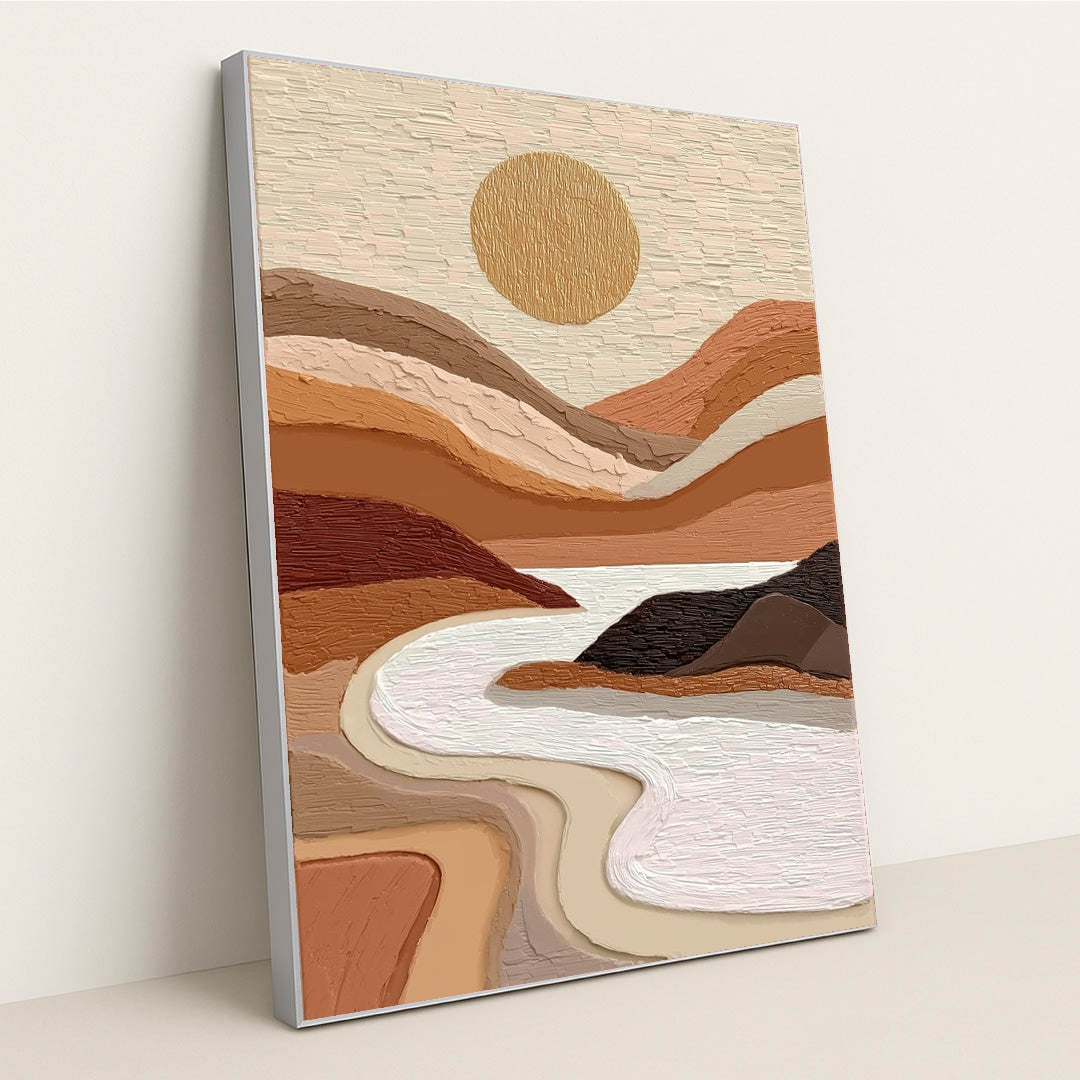 Adobe Hills by Sarah Jones - Silver Frame Stretchiez