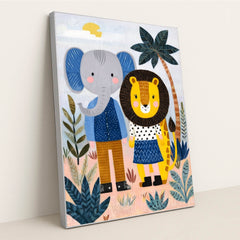 Best Friends Under a Tiny Sun by Melissa King - Silver Frame Stretchiez