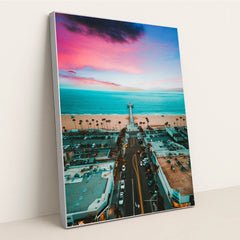 Crimson California by Gerson Repreza - Silver Frame Stretchiez