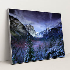 After the First Snowfall by jms - Silver Frame Stretchiez