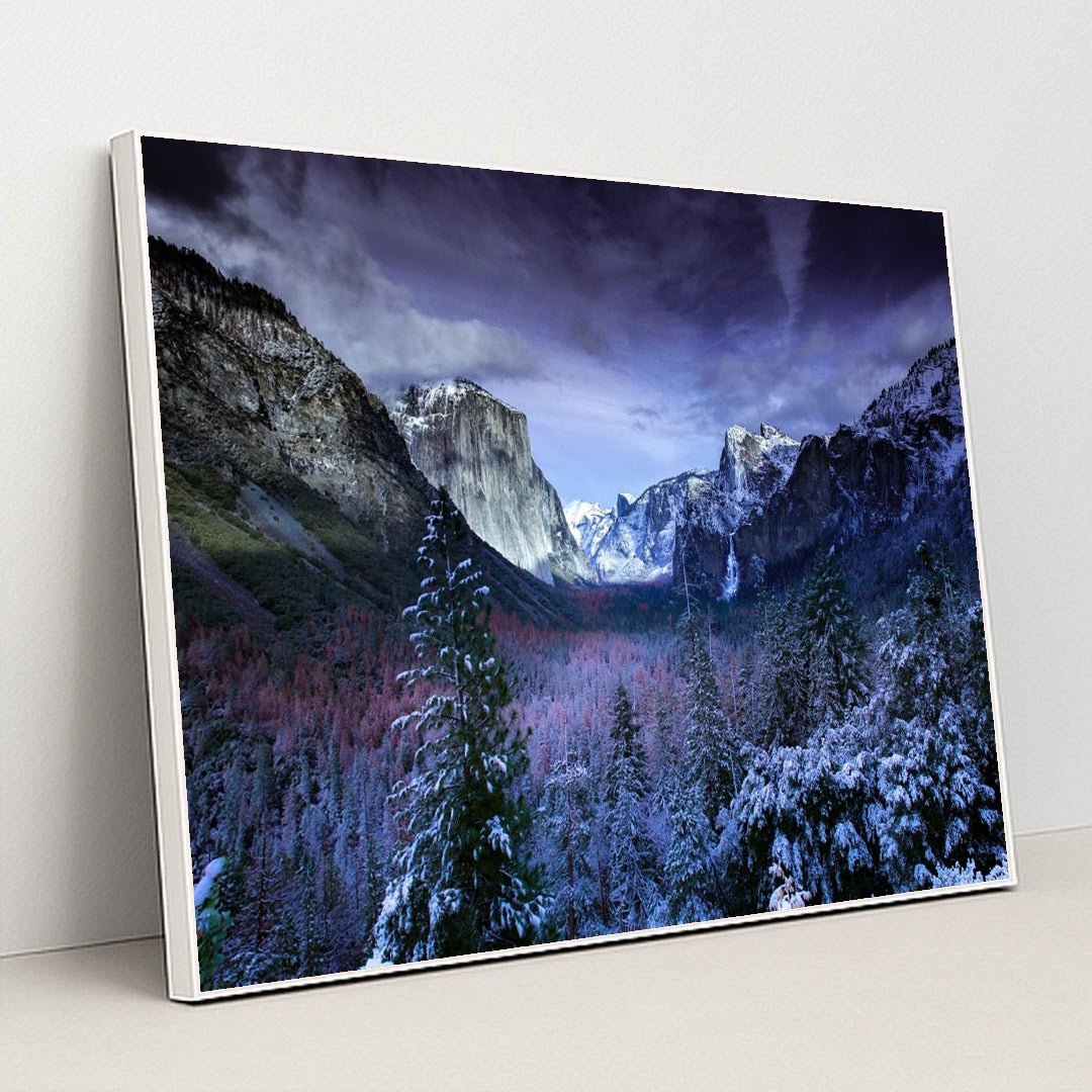 After the First Snowfall by jms - White Frame Stretchiez