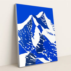 Alpine Cutout by Wall Gusto™ - Silver Frame Stretchiez