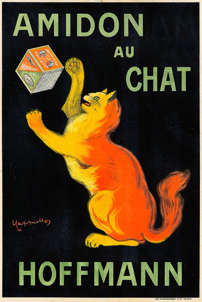 Amidon Au Chat by Leonetto Cappiello