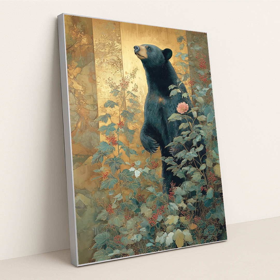 Amongst the Berries by Anna Stone - Silver Frame Stretchiez