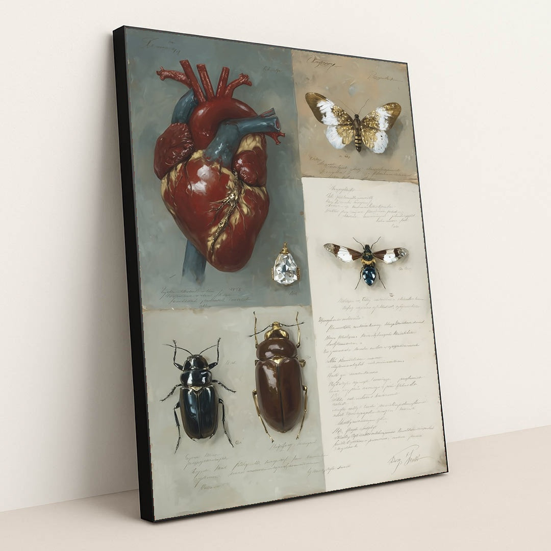 Anatomy of Emotion by Seven Akins - Black Frame Stretchiez