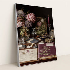 Annotations of Petals by Seven Akins - Silver Frame Stretchiez