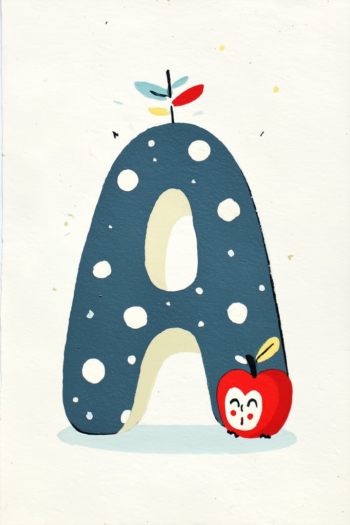 Apple Alphabet by Melissa King