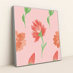 Apricot Haze by Hartono Creative Studio - Silver Frame Stretchiez