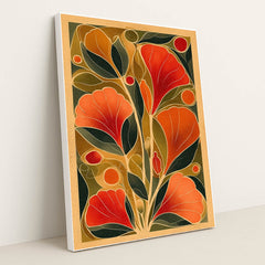 Artisan Foliage by Sarah Jones - White Frame Stretchiez