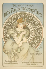 Alphonse Mucha - Dictionnaire des Arts Décoratifs (c. 1902)