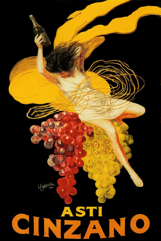 Asti Cinzano (1910) by Leonetto Cappiello