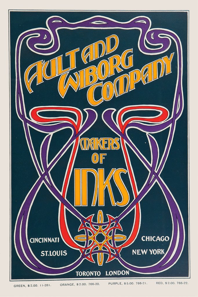 Ault and Wiborg, Ad. 109 (1890-1913) by Anonymous