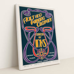 Ault and Wiborg, Ad. 109 (1890-1913) by Anonymous - White Frame Stretchiez
