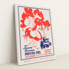 Ault and Wiborg, Ad. 116 (1890-1913) by Anonymous - White Frame Stretchiez