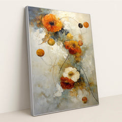 Autumn Blooms by Tara Phillips - Silver Frame Stretchiez