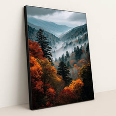 Autumnal Haze by Tara Phillips - Black Frame Stretchiez