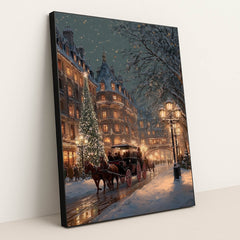 Avenue of Golden Light by James Green - Black Frame Stretchiez