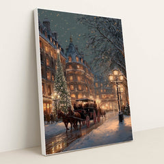 Avenue of Golden Light by James Green - White Frame Stretchiez