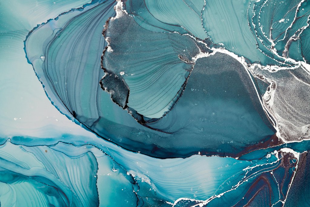 Azure Agate by Anonymous