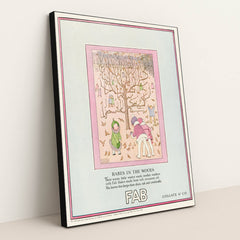 Fab, Babes in the wools (1923) by Henriëtte Willebeek le Mair - Black Frame Stretchiez