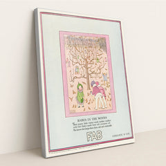 Fab, Babes in the wools (1923) by Henriëtte Willebeek le Mair - Silver Frame Stretchiez