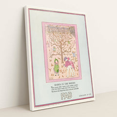 Fab, Babes in the wools (1923) by Henriëtte Willebeek le Mair - White Frame Stretchiez