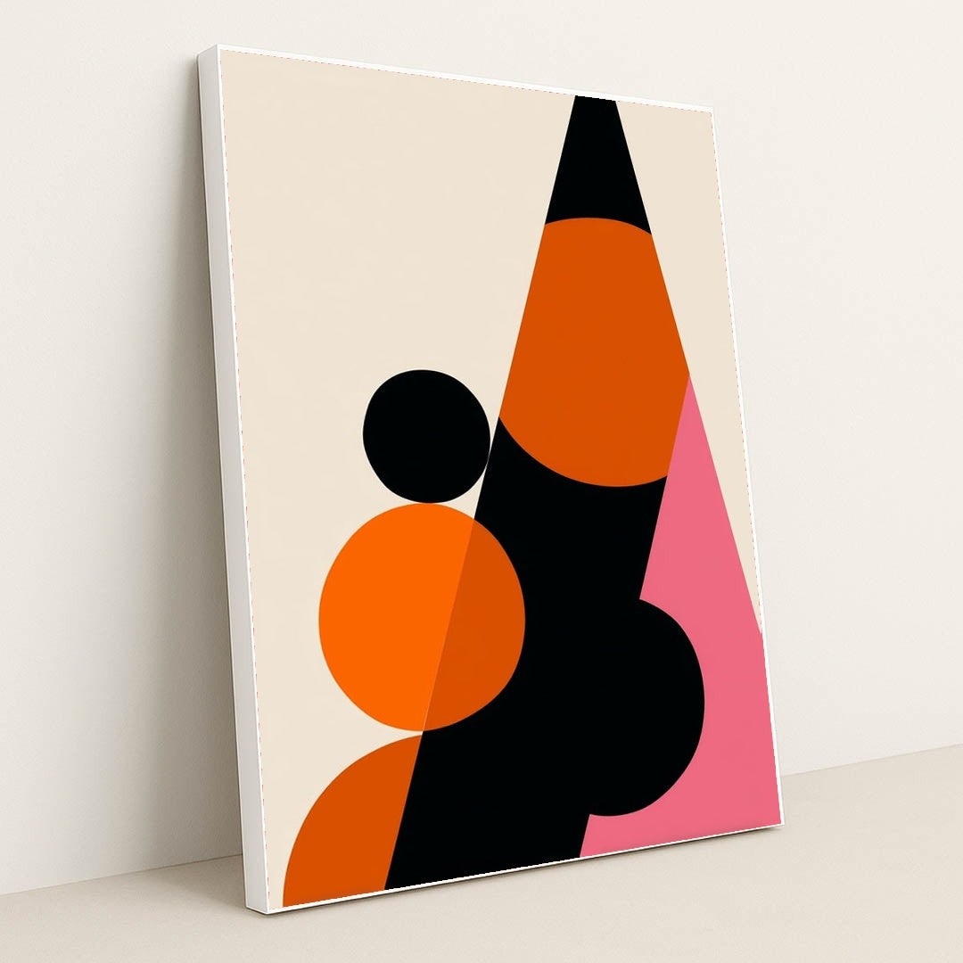 Balance Study by Wall Gusto™ - White Frame Stretchiez