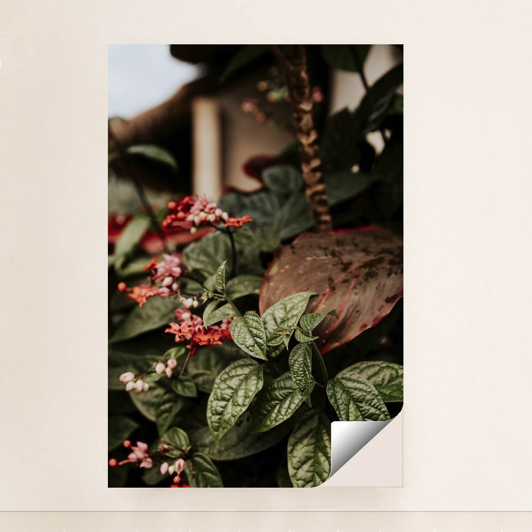 Bali Garden Blooms by Alesia Kozik - Peeliez