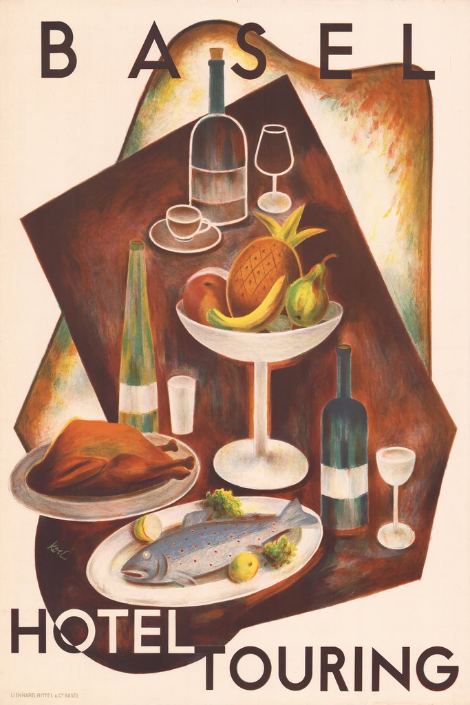 Basel, Hotel Touring (1936) by Werner Koch