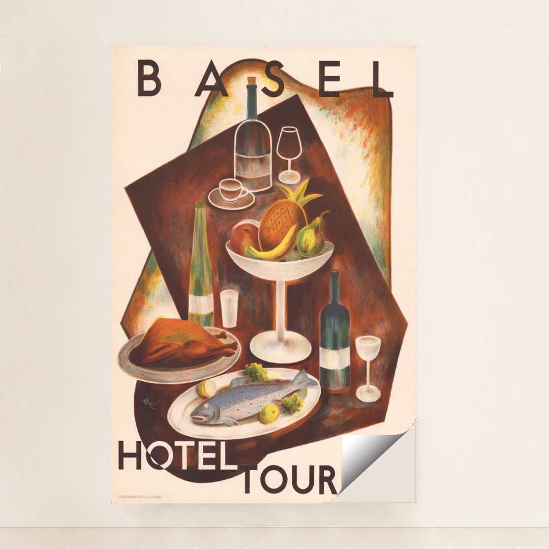 Basel, Hotel Touring (1936) by Werner Koch - Peeliez