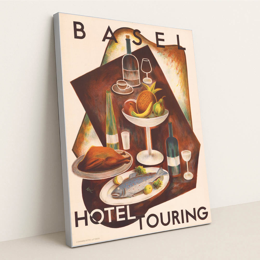 Basel, Hotel Touring (1936) by Werner Koch - Silver Frame Stretchiez